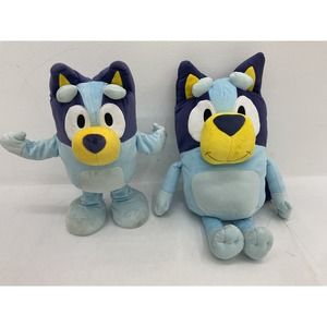 Bluey Stuffed Animal Dog Cartoon Plush Toy Lot